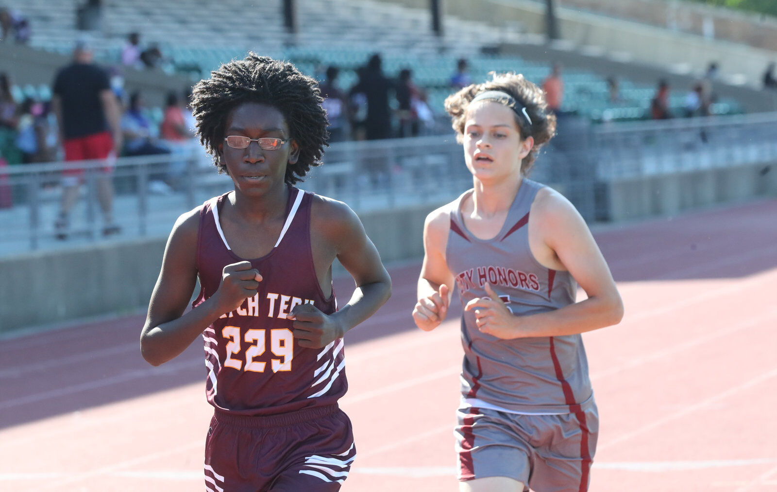 Day 1 of the All-High track and field championships